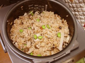 ♪松茸の香り♪秋の炊き込みご飯