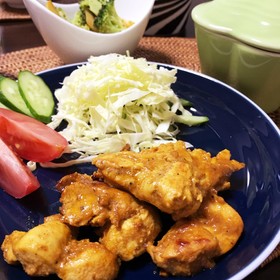 浸けて!焼く!!簡単タンドリーチキン♪