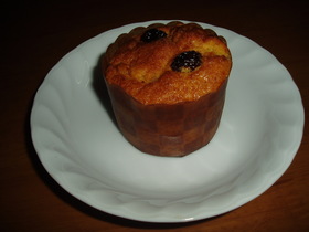柿のカップケーキ