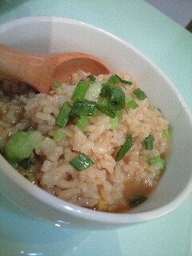 材料3つで味付け不要な即席おじや