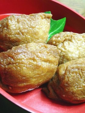 雑穀米でおいなりさん〇