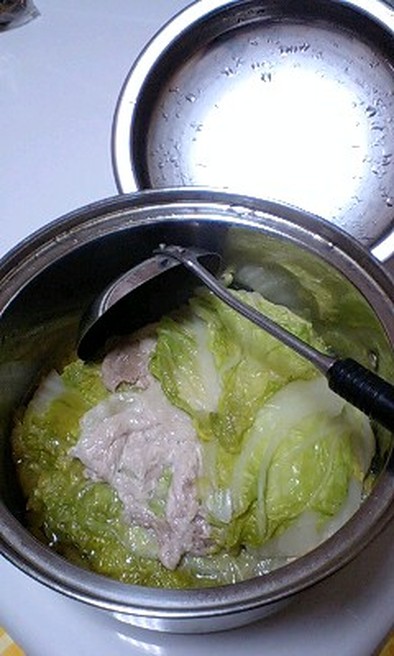 簡単！白菜と豚肉の煮物の写真