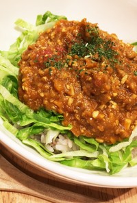 野菜たっぷり！大豆のドライカレー