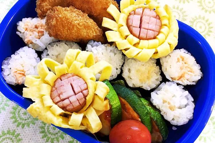 可愛い 簡単 海苔巻き弁当 幼稚園 レシピ 作り方 By ハワイアンコニー クックパッド 簡単おいしいみんなのレシピが359万品