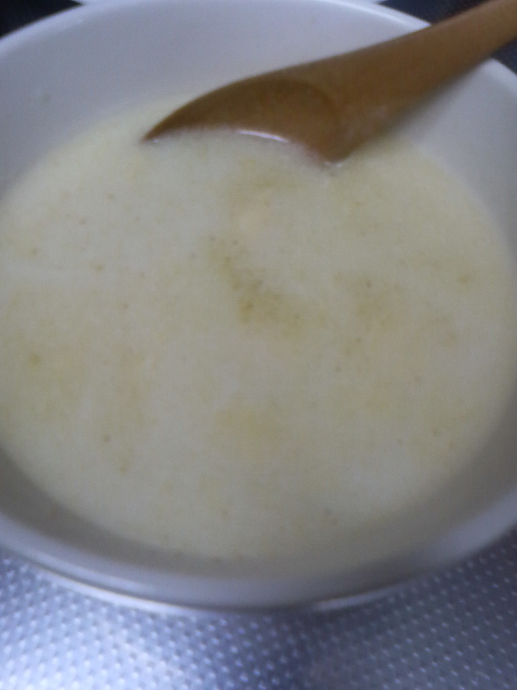 コーンのミルクスープの画像