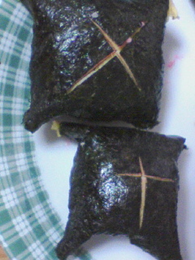 茶巾寿司の写真