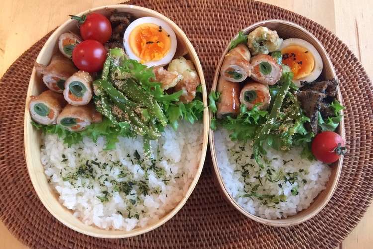 我が家の曲げわっぱ弁当 11 レシピ 作り方 By びきらら クックパッド