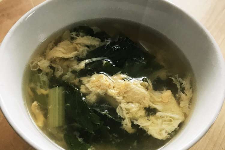 セロリの葉のコンソメスープ レシピ 作り方 By 天使の花 クックパッド 簡単おいしいみんなのレシピが360万品