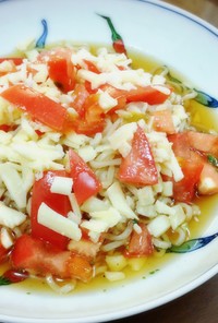 サッポロ一番冷やしトマトチーズ麺