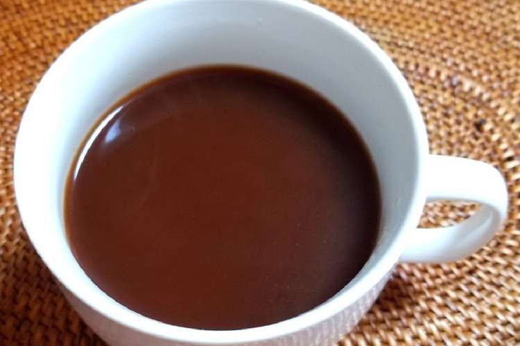 チョコレートコーヒー レシピ 作り方 By 春菜食堂y クックパッド 簡単おいしいみんなのレシピが361万品