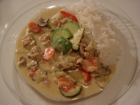 簡単グリーンカレー