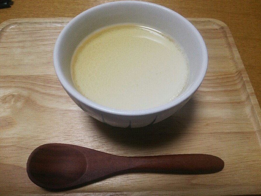 豆乳の杏仁豆腐風の画像