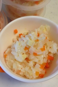 高野豆腐と根菜の混ぜご飯