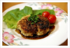 イタリアン風 お豆腐ハンバーグ