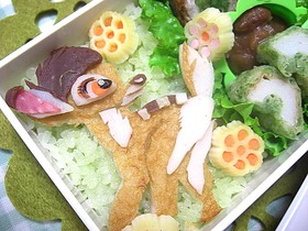 バンビちゃんのキャラ弁