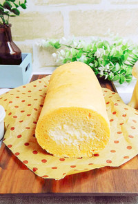 糖質制限*大豆粉で作る低糖質ロールケーキ