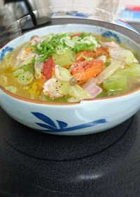 野菜タップリ洋風タンメン