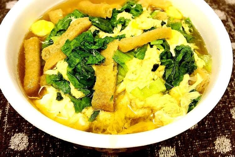 赤いきつねデラックス かきたまうどん レシピ 作り方 By もとまま1114 クックパッド
