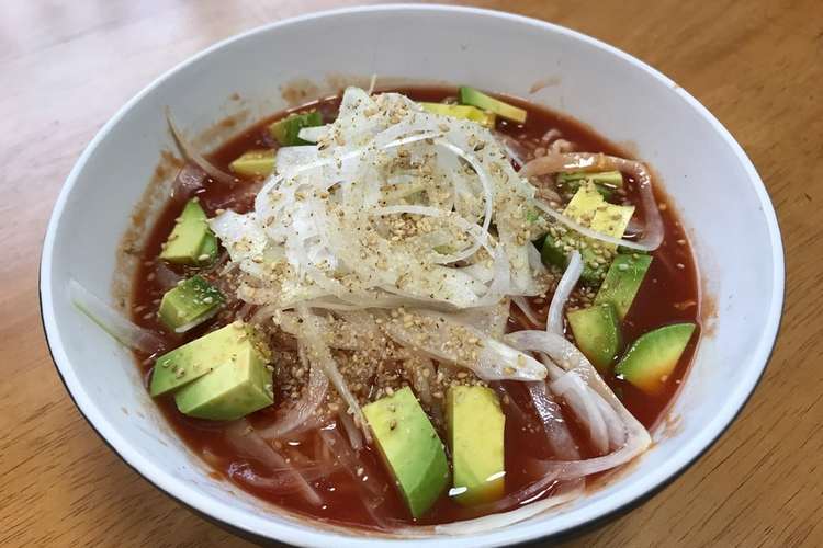 サッポロ一番で 冷やしトマトラーメン レシピ 作り方 By かかし79 クックパッド 簡単おいしいみんなのレシピが353万品