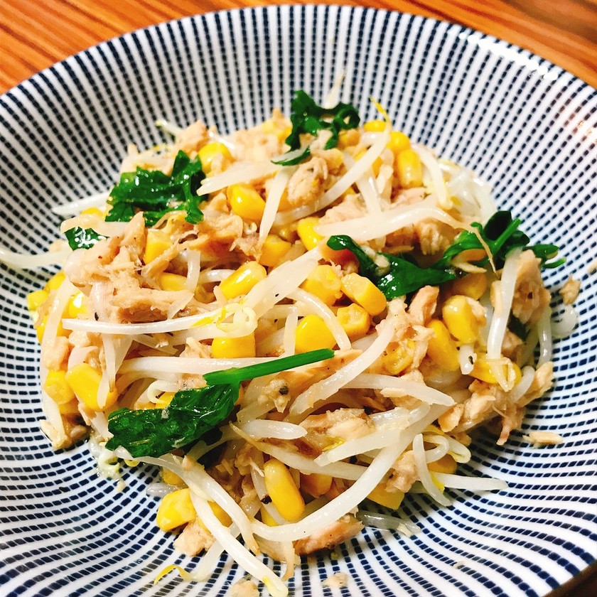 亜麻仁と野菜の炒め物レシピ