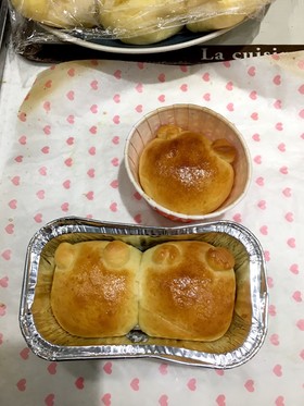 簡単♪余り生地で可愛いパン♪