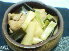聖護院大根と昆布の煮物