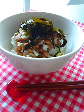 納豆ごはんのこんぶ茶漬け【おかわりっ!】