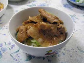 焼肉のタレで簡単・美味しい♪豚丼