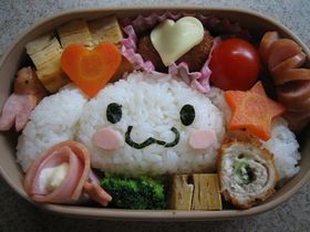 シナモロール弁当(シナモン)★キャラ弁★