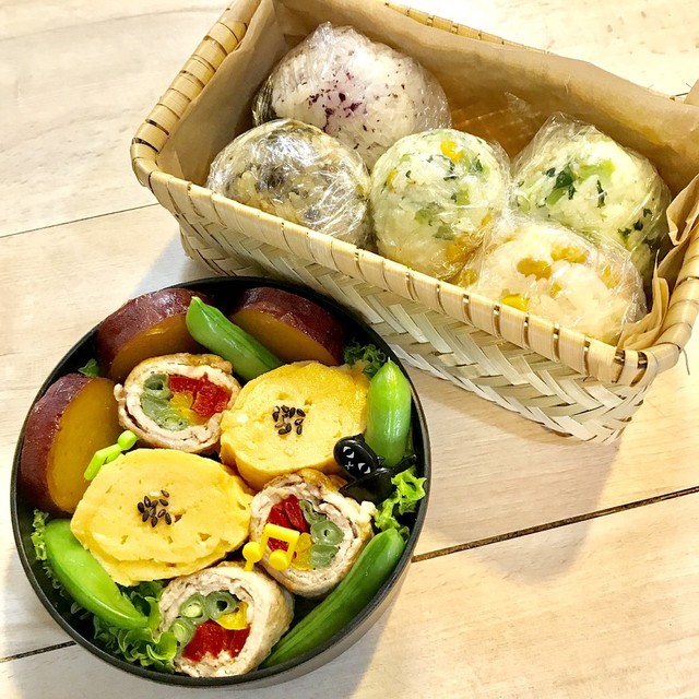 おむすび弁当 夜食と朝の捕食 レシピ 作り方 By 水玉 金魚 クックパッド