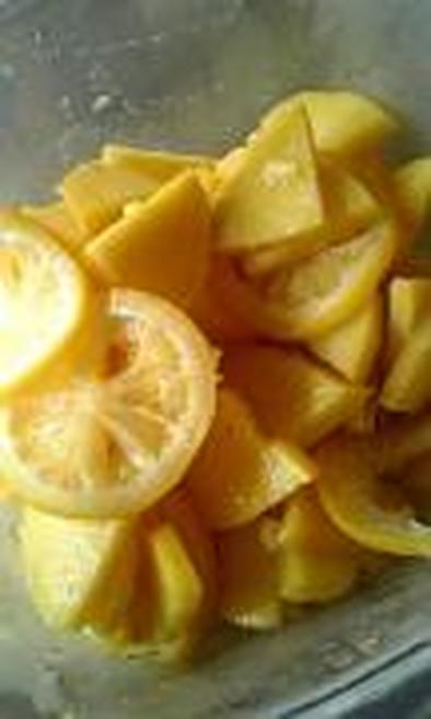 さつまいものレモン煮の写真