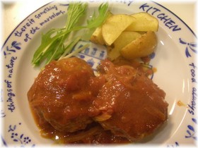 ★豆腐でヘルシーふわふわハンバーグ