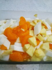 200円杏仁豆腐の写真