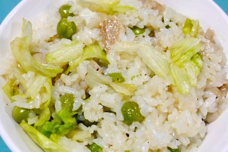 簡単 グリンピース焼売レタスご飯 レシピ 作り方 By だんどり亭 クックパッド 簡単おいしいみんなのレシピが366万品