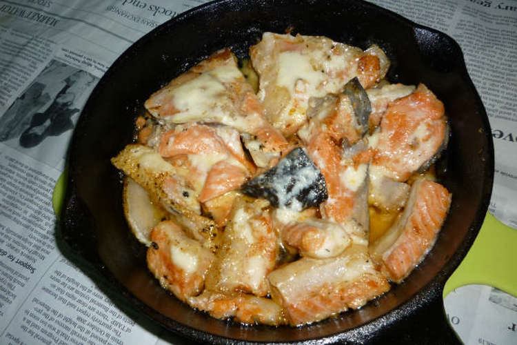 銀鮭のアラのマヨネーズ ソース炒め レシピ 作り方 By Aranjuez5 クックパッド