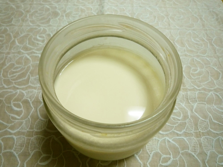 ✿豆乳ヨーグルト☆乳酸キャベツの汁利用✿の画像