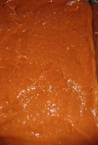 中玉トマトで作るトマトピューレ