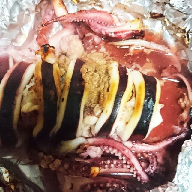 イカ丸ごと簡単ホイル焼き レシピ 作り方 By ごーさんず クックパッド 簡単おいしいみんなのレシピが353万品