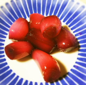 らっきょうのマキベリー漬け