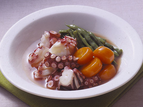 たこと野菜のあっさり煮
