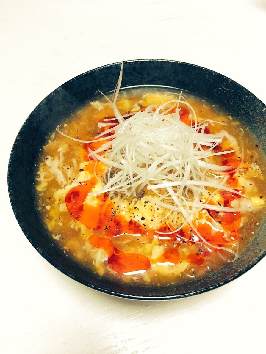 酸辣湯麺(サンラータンメン)の画像