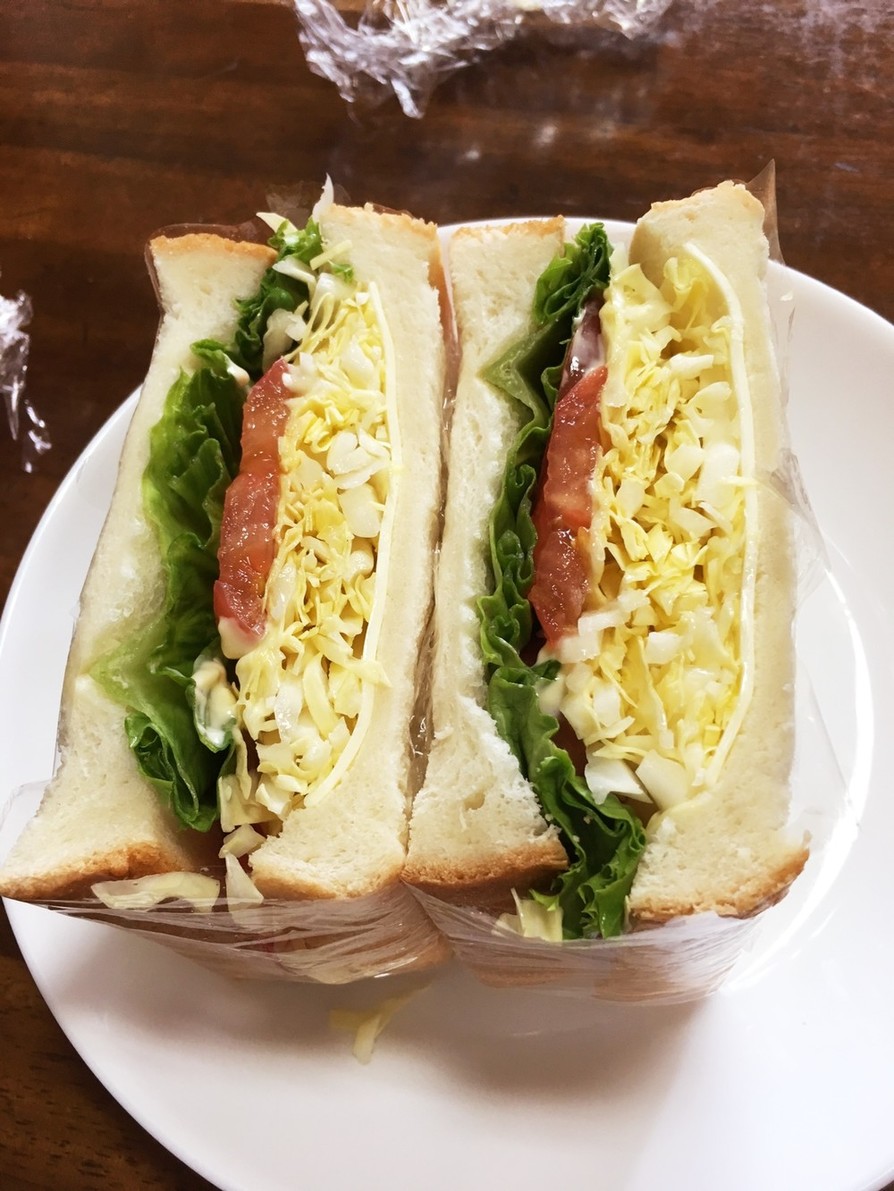 野菜サンドイッチの画像
