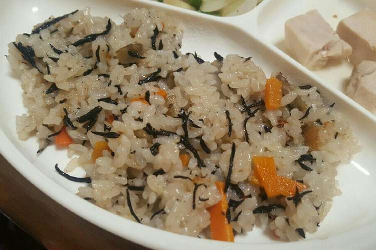 幼児食にも 炊き込みご飯 レシピ 作り方 By Yukiman クックパッド 簡単おいしいみんなのレシピが355万品