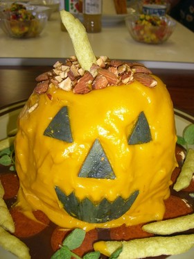 とっても簡単ハロウィンケーキ
