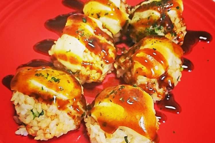おもしろおにぎり たこ焼きまる レシピ 作り方 By Ricottasan クックパッド