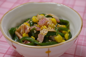 ご飯がすすむ!ピーマン味噌炒め