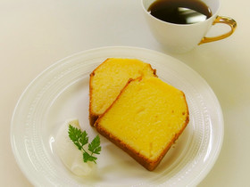 ソフトな食感!口溶け抜群のパウンドケーキ