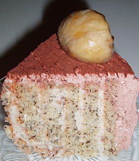 栗の紅茶ケーキ