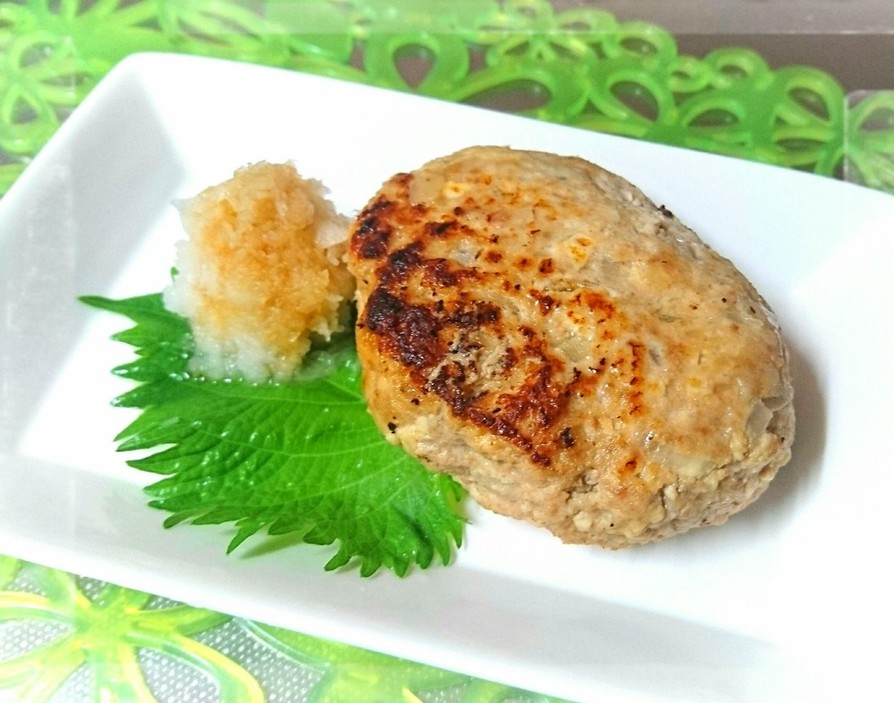 簡単☆ふんわり味噌マヨ豆腐ハンバーグ♪の画像