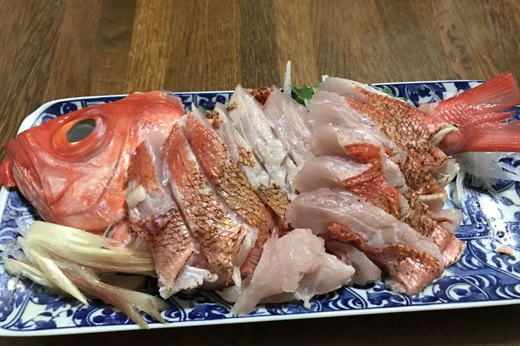 金目鯛 炙りと煮物で レシピ 作り方 By Dai Chang クックパッド 簡単おいしいみんなのレシピが359万品